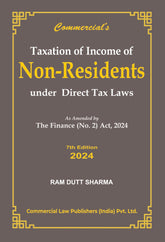 Commercial's Taxation of Income of Non-Residents Indian Under Direct Tax Laws book by Ram Dutt Sharma
